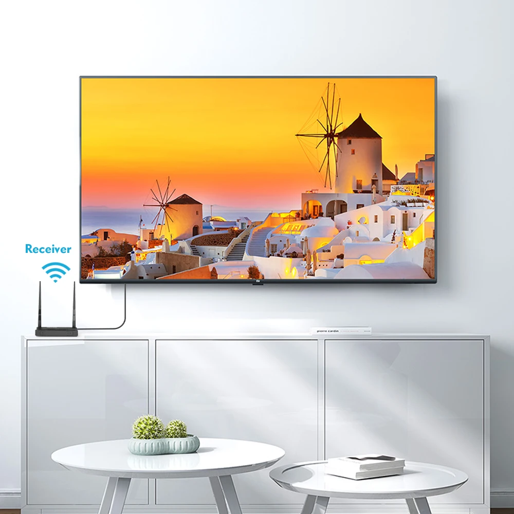 Wavlink 1000ft Беспроводная HD видео передача приемник Система 5 ГГц Full-HD 1920x1080 VGA HDMI удлинитель беспроводной VGA передатчик