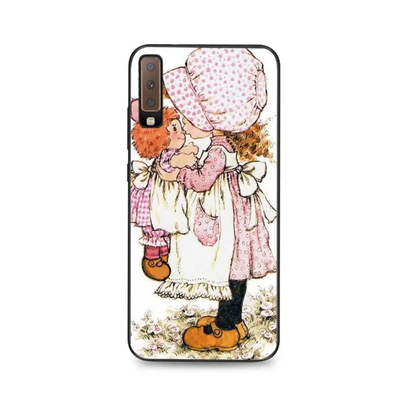 

Babaite Sarah Kay pattern Bling Cute Phone Case For Samsung A51 A71 A40 A50 A70 A10 A20 A30 A6 A7 A8 A9