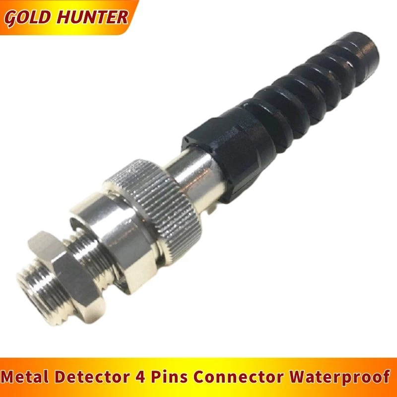Accessories Connector Plug 4 Pins Search Coil Hardware Conne
