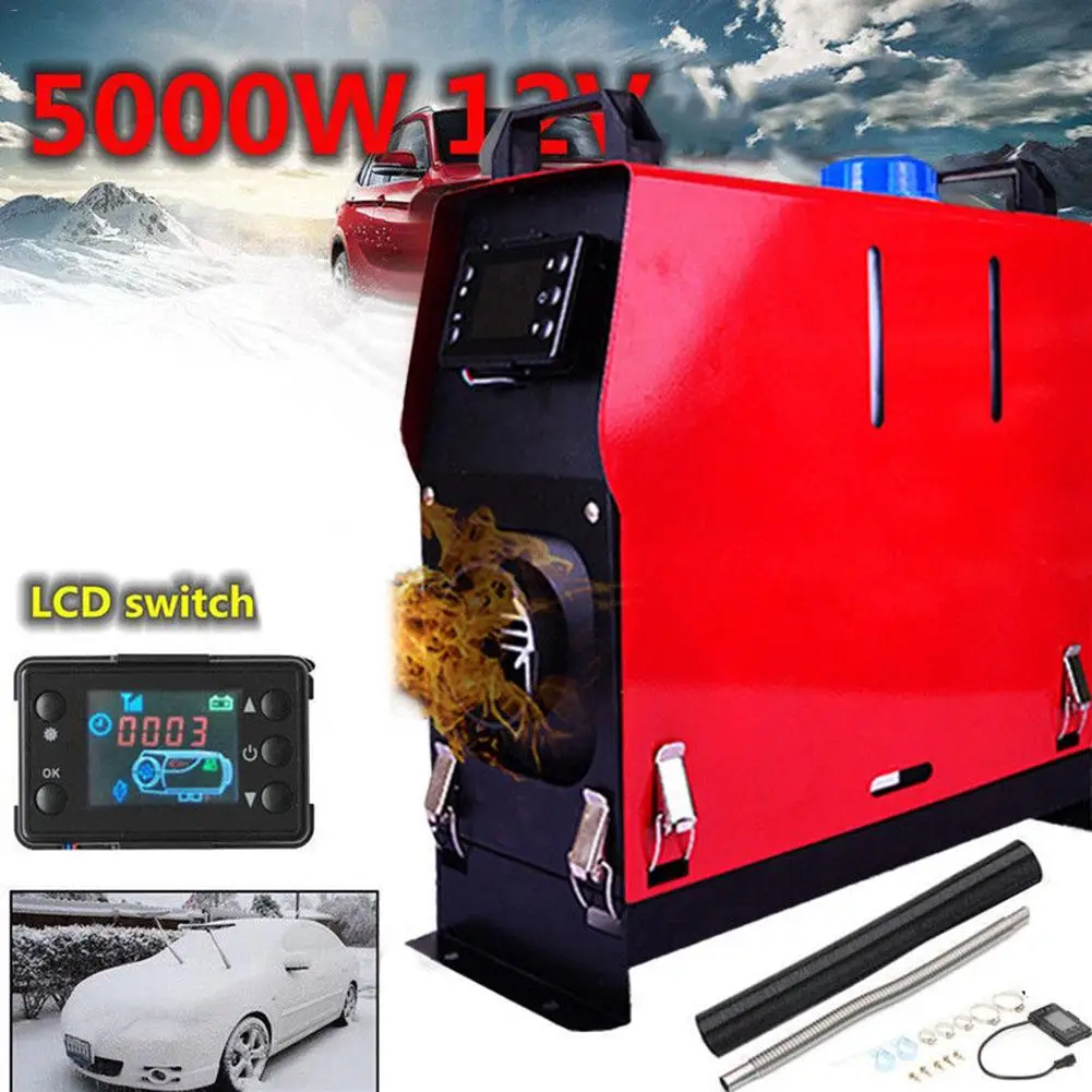 12V5000W воздушный обогреватель стояночный для грузовиков моторных домов лодок