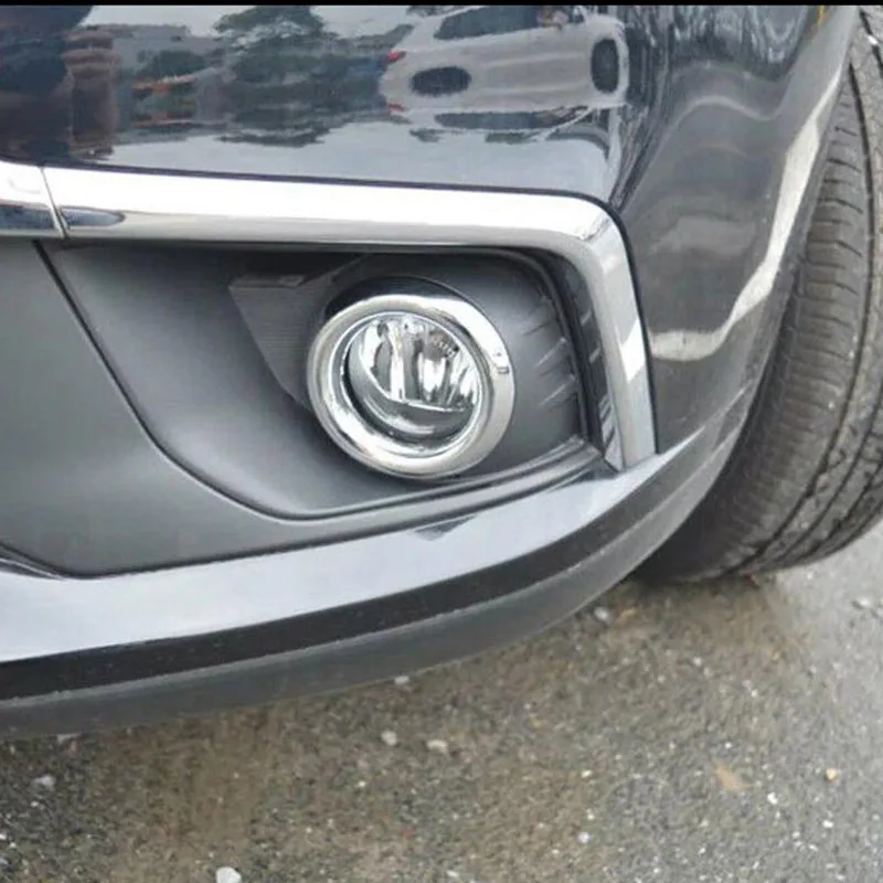 Для Mitsubishi ASX / RVR 2016 2017 из АБС-пластика хромовые автомобильные передние