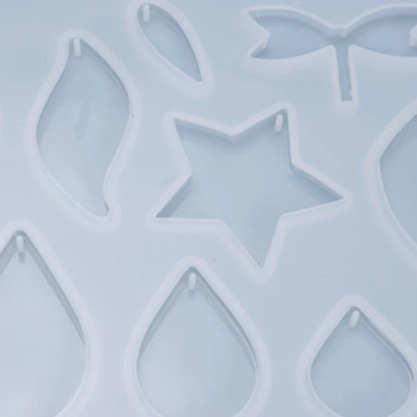 

Water Drop Earrings Pendant Silicone Mold DIY Epoxy Mold Pendant Multiple Rules
