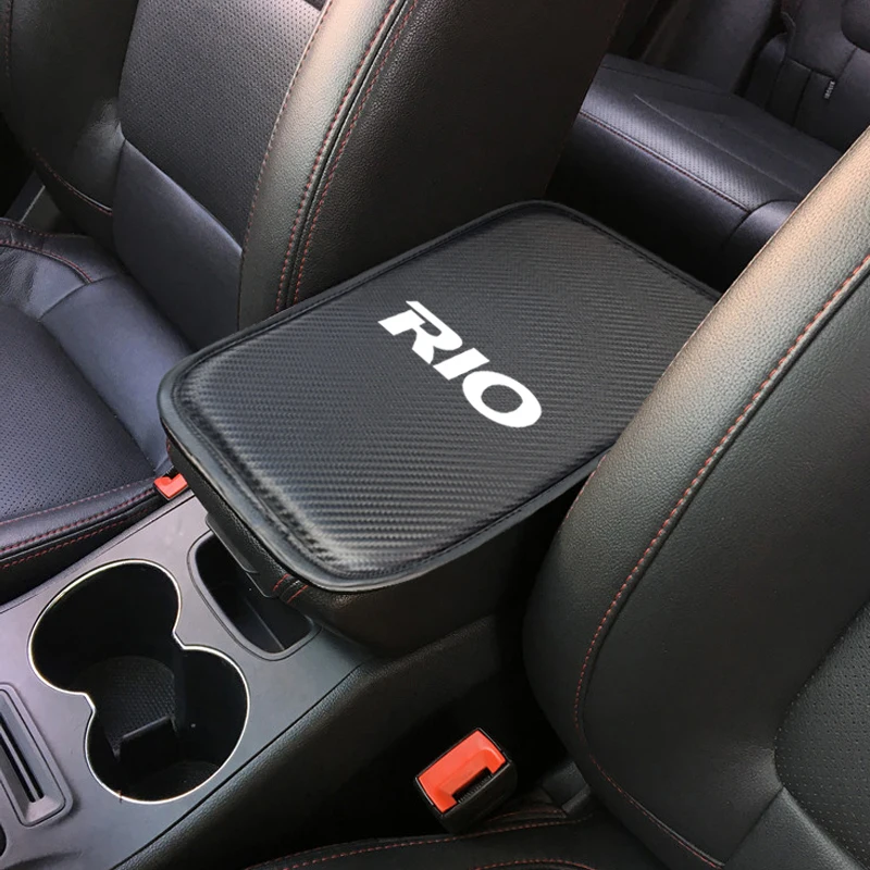 1 шт. коврик для автомобильного подлокотника Чехол чехлы KIA RIO K2 2010-2017 автостайлинг