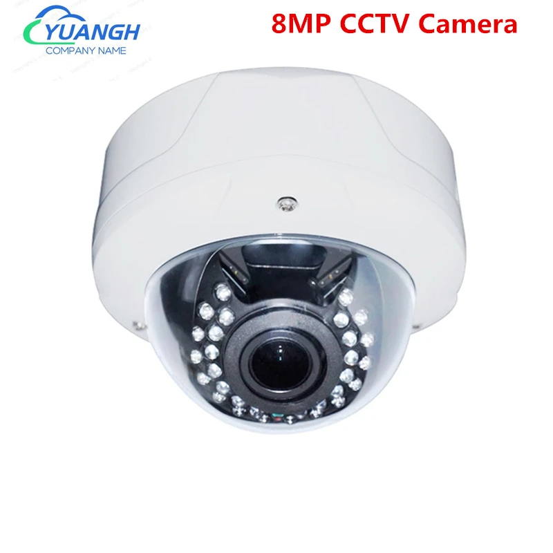

8MP CCTV Camera IP POE 2.8-12mm Lens IR Night Vision Surveillance Security Home Camera Indoor ONVIF XMEye APP