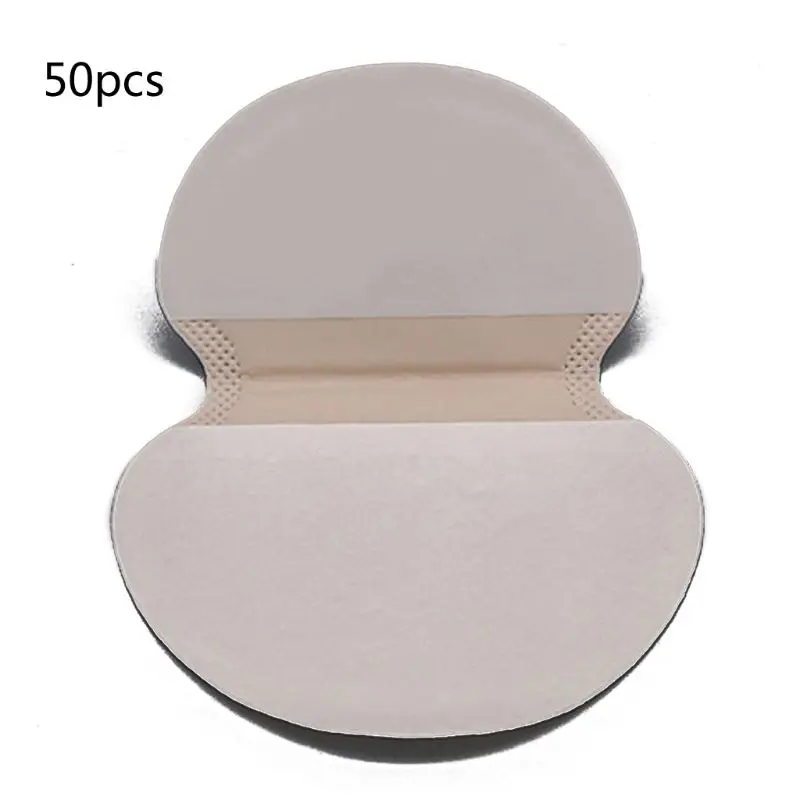 

50Pcs Disposable Underarm Armpit Sweat Pads Sweat Free Armpit Protection Unisex