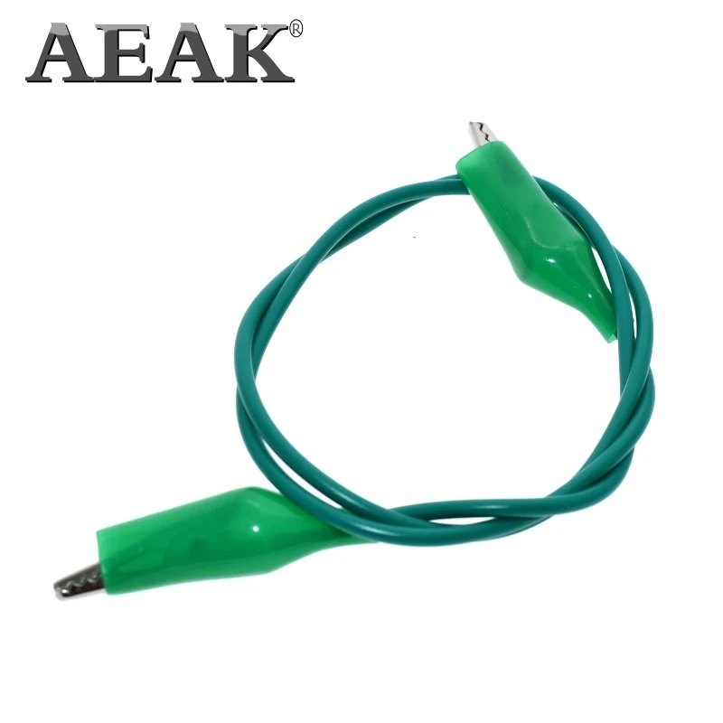 10 шт. электрические зажимы типа крокодил 50 см|Интегральные схемы| |