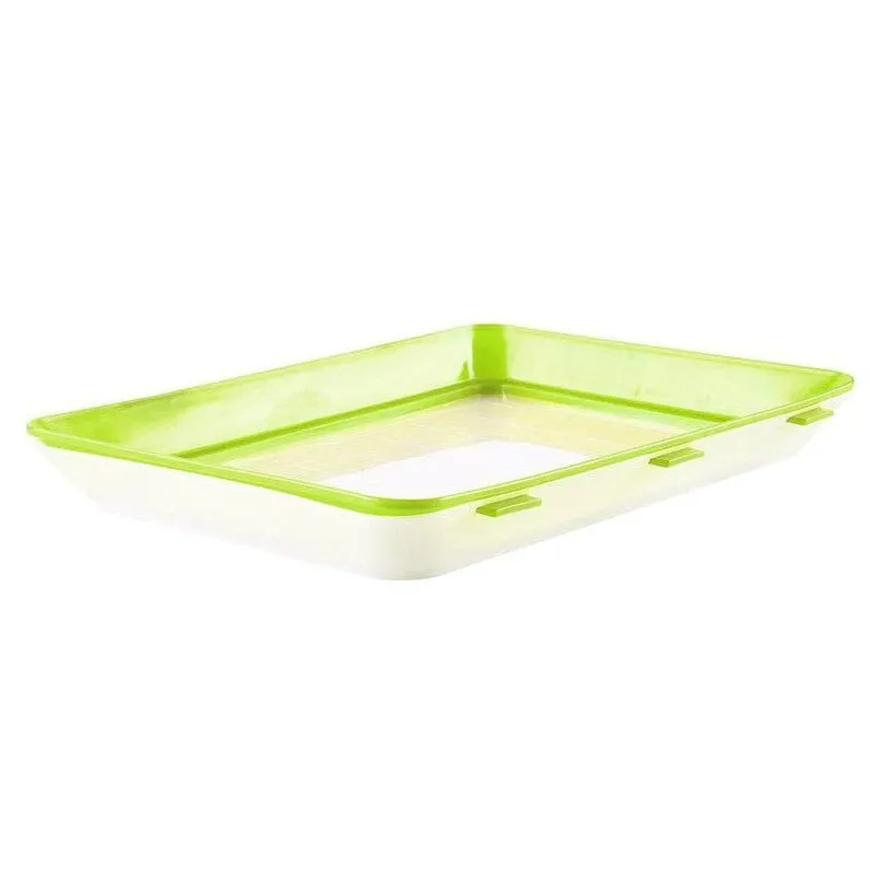 

1PC Creative Fresh Food Preservation tray For Fresh Food Preservation Pallet Refrigerator Food Storage Container