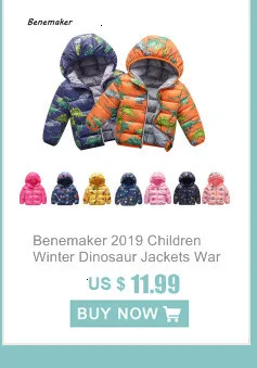 Baby Girls Jacket Autumn Winter Jacket For Girls Coat Kids Warm Hooded Outerwear Coat For Boys Coat Children Clothes YJ108