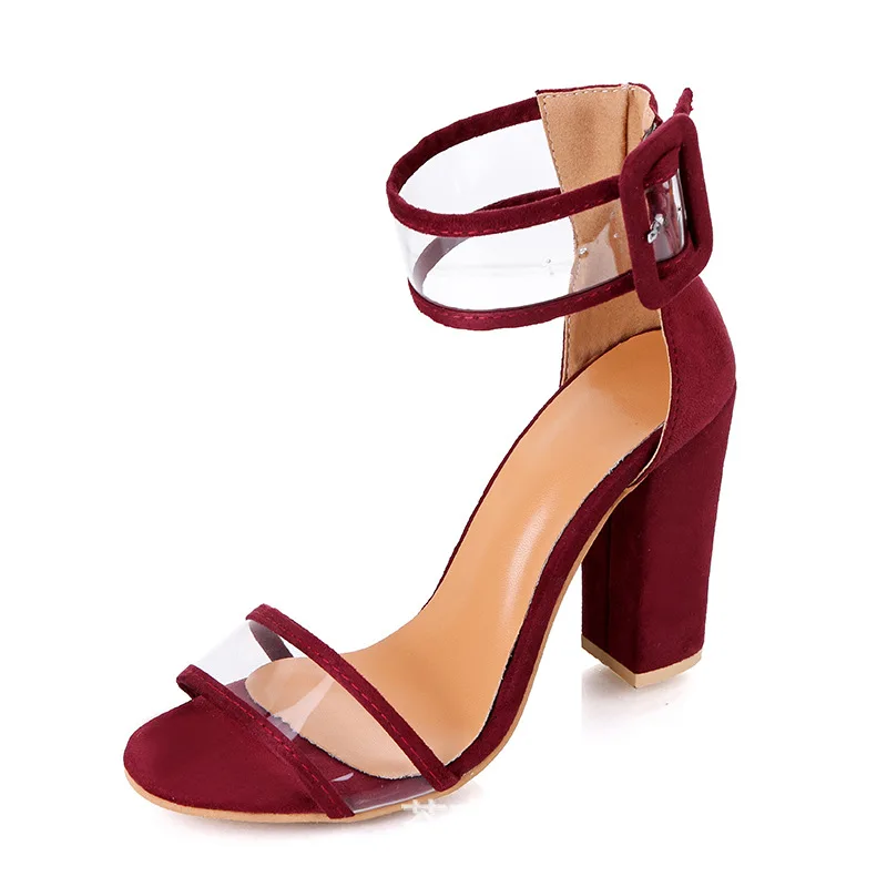 

New breathable European and American high heels in spring and summer 2021