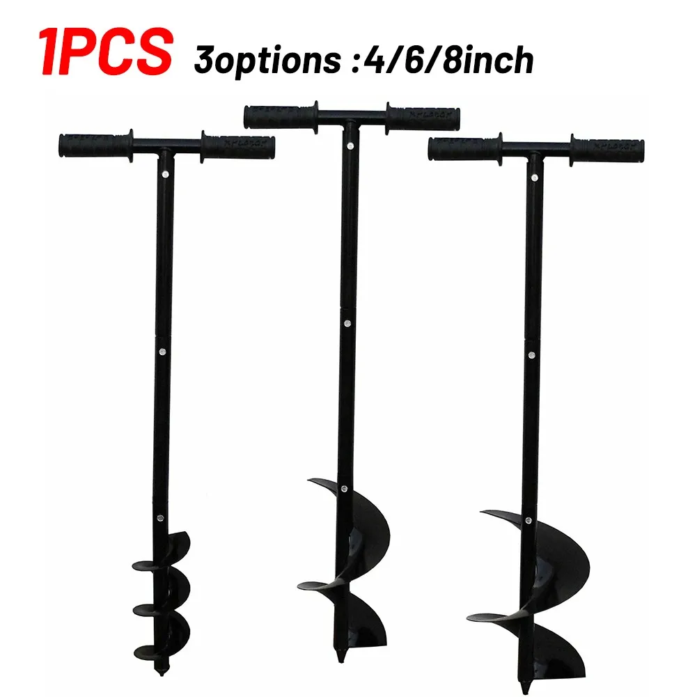 

1Pc Garden Auger Drill Bit Tool Screw Hole Excavator Ground Drill Planter Gardening Fence Flower Planter Drop Shipping