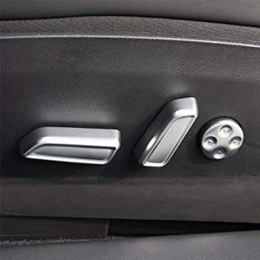

Для Tesla Model 3 Model Y углеродное волокно цвет сиденья регулировка кнопки переключения накладка черный ABS автомобильные аксессуары для интерьера