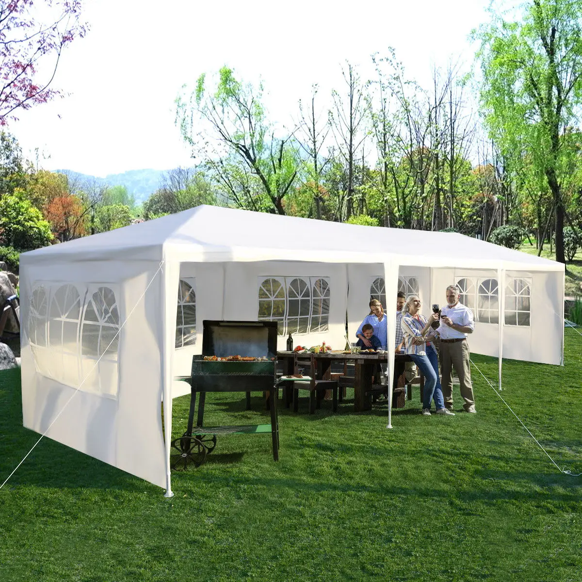

Costway 10'x30' Party Wedding Outdoor Patio Tent Canopy Heavy duty Gazebo Pavilion Event