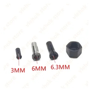 Колпачок железного патрона, сменная гайка для Makita GD0600, 906, 763620-8, 3 мм, 6 мм, 763627-4, GD0603, GD0601, аксессуары для электроинструмента