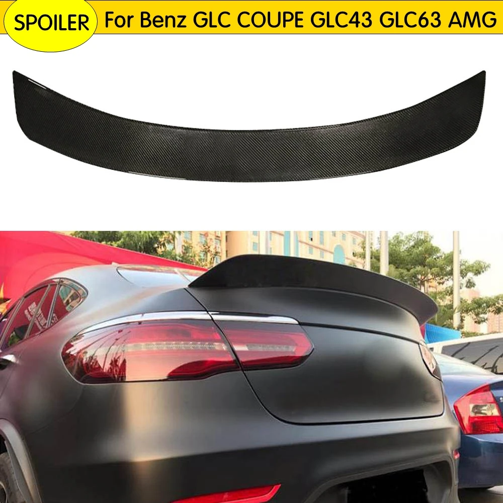 Спойлер из углеродного волокна для багажника автомобиля крыла Mercedes Benz GLC Coupe GLC250