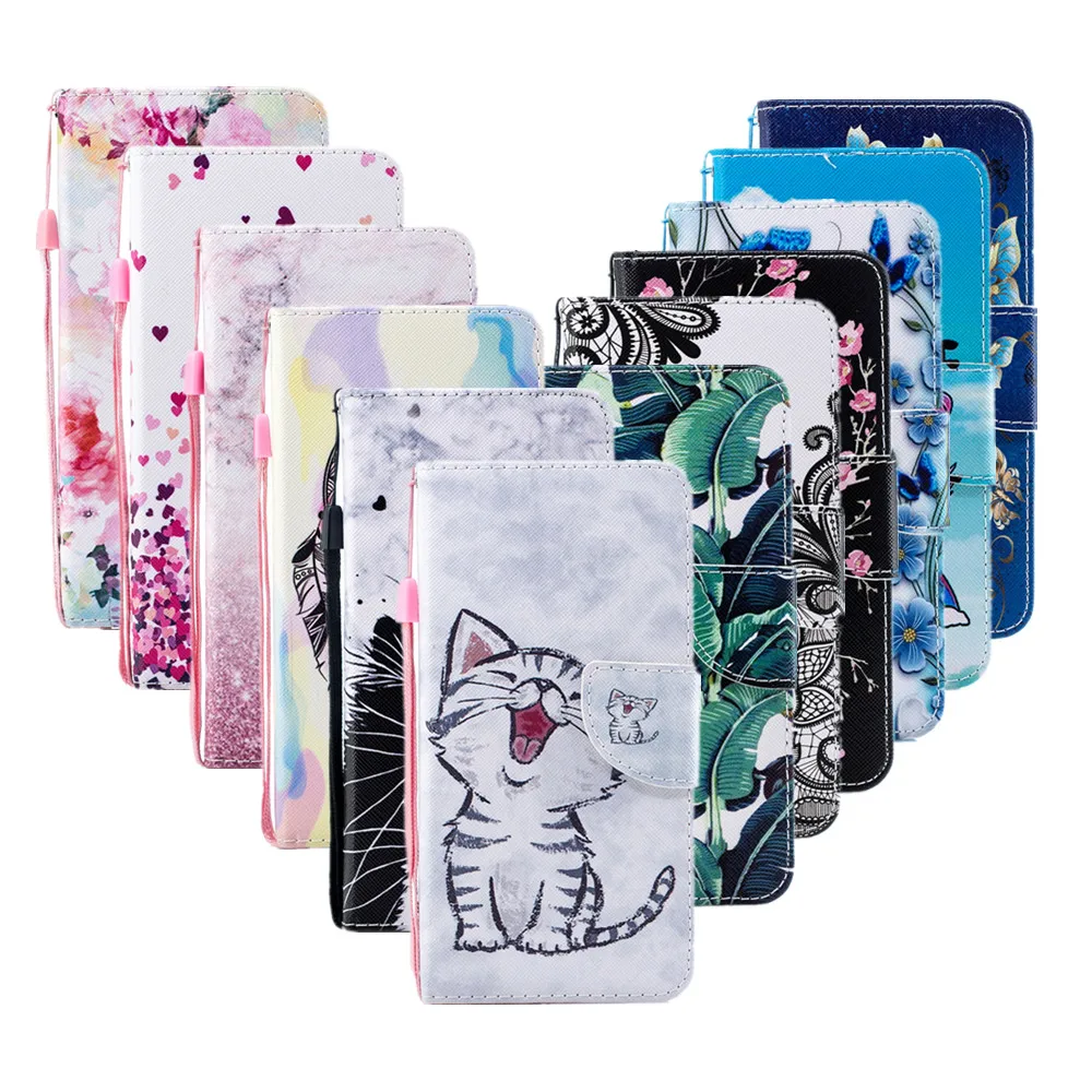 

Mi 10T Flip Leather Case for Xiaomi 9T 10T Lite Poco F3 X3 Redmi 9A 9C Note 8 9 Pro Coque Stand Magnetic Buckle Protection Cover