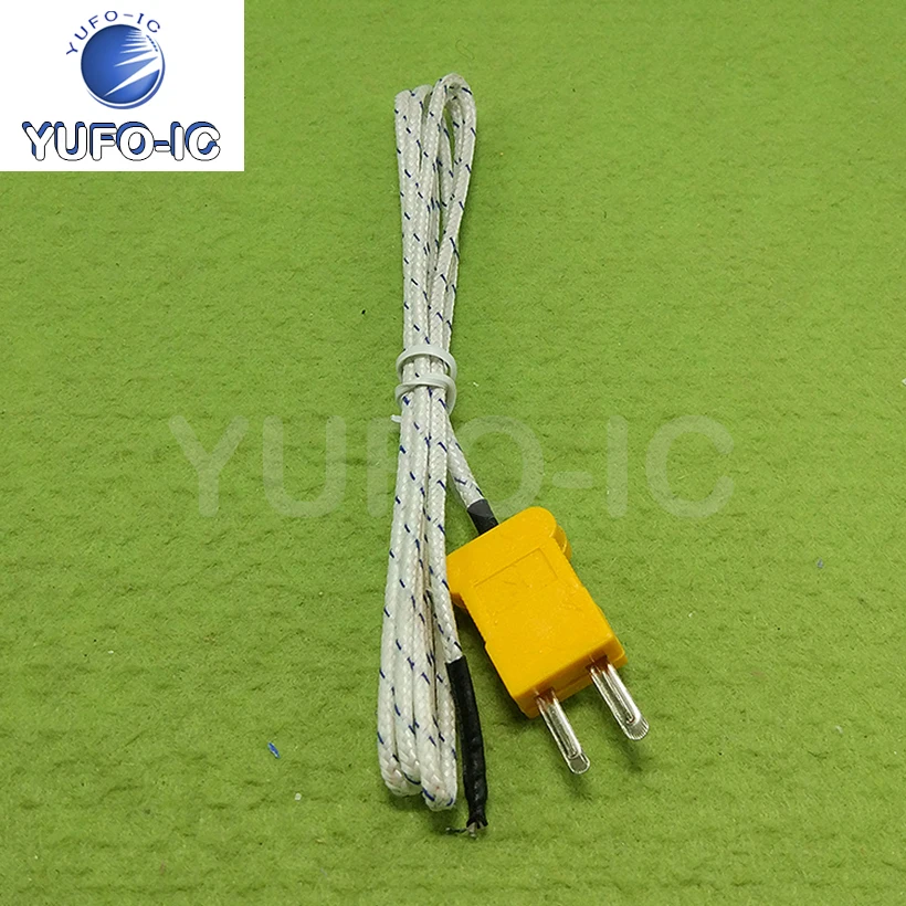 Термопара K-типа/датчик температуры TP-01 стекловолоконная линия 1 м бесплатная