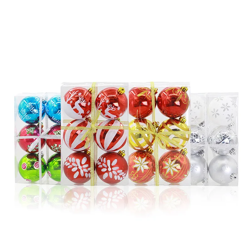 

Navidad Plastic Christmas Balls Xmas Christmas Decorations for Home Christmas Tree Pendant Ornaments
