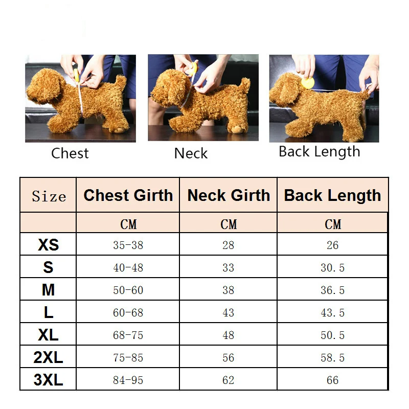 

Reflective Pets Dog Clothes Waterproof Dog Coat Pet Jacket Puppy Vest Thickness Warm Outfit Clothing For Small Medium Large Dog