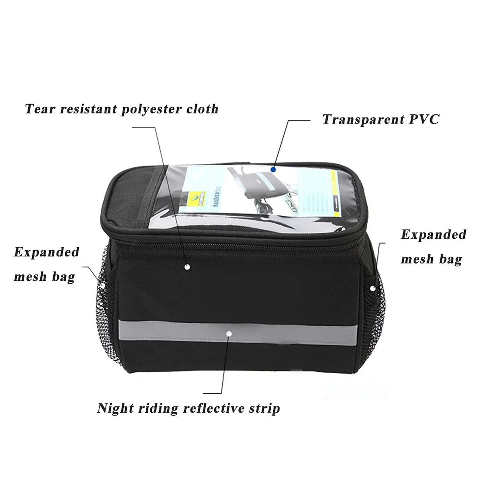 

Mountain Bike Cycling Heat Preservation And Cold Insulation Car Front Bag Car Seat Waterproof Durable Bicycle Bag free shipping