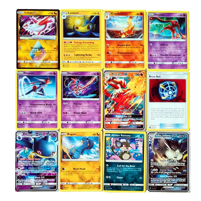 400 шт Такара TOMY Pet Pokemon Cards Высококачественная подарочная коробка Pokemon Cards игрушка для детей