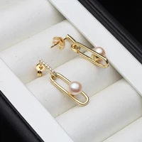 925 sterling silver jewelry pearl earrings 2020 fine natural pearl jewelry stud earrings for women wholesale