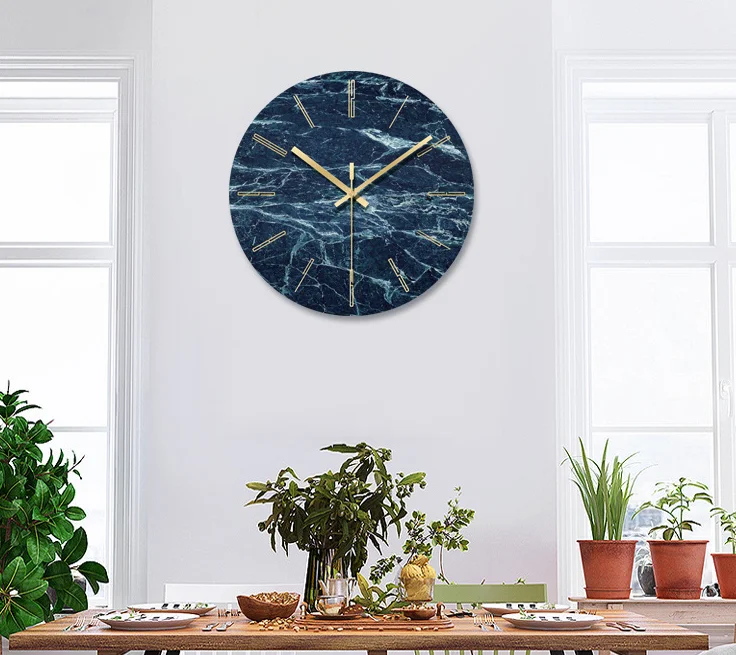 Домашний кафе Офис Бар декоративные бесшумные креативные настенные часы