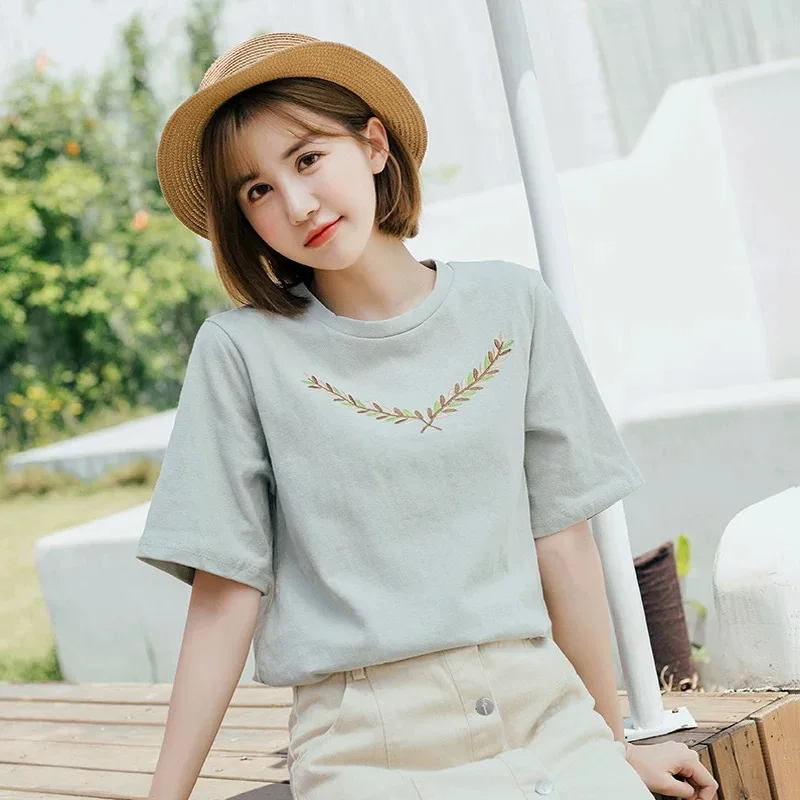 

yellow T Shirt Women Clothes 2020 Fashion Tee Top Fashion Cotton Ladies Tee Shirt
