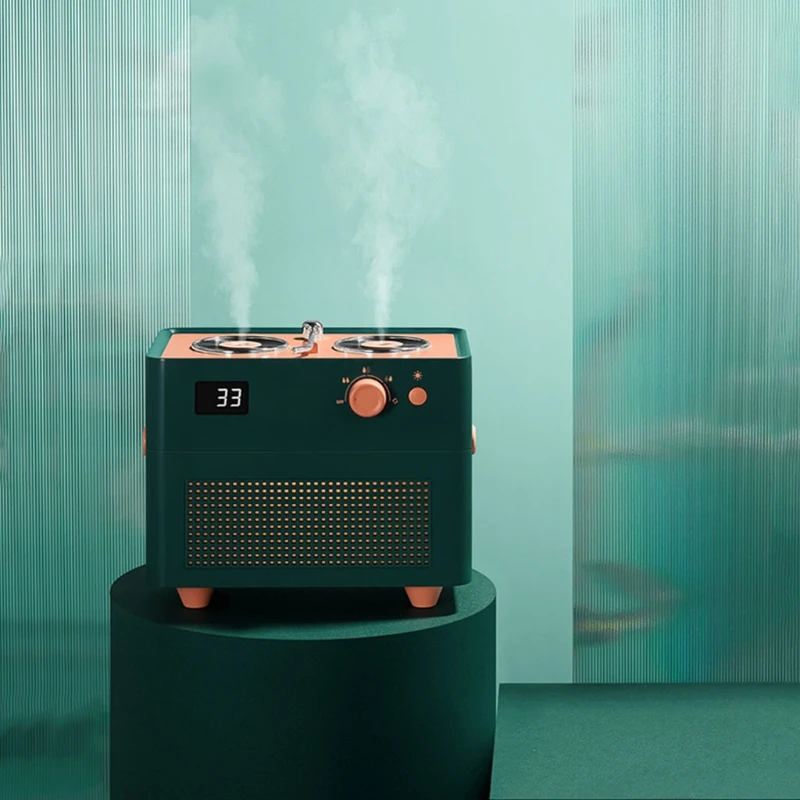 

Тихий увлажнитель воздуха с носветильник щением и 4 режимами распыления, 1300 мл