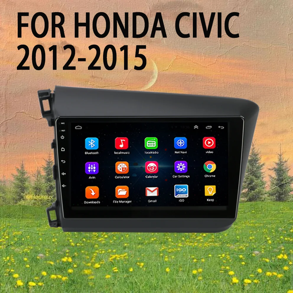 Автомагнитола DSP на Android 10 0 для HONDAI Civic 2012 2013 2014 2015 автомобильное радио магнитофон