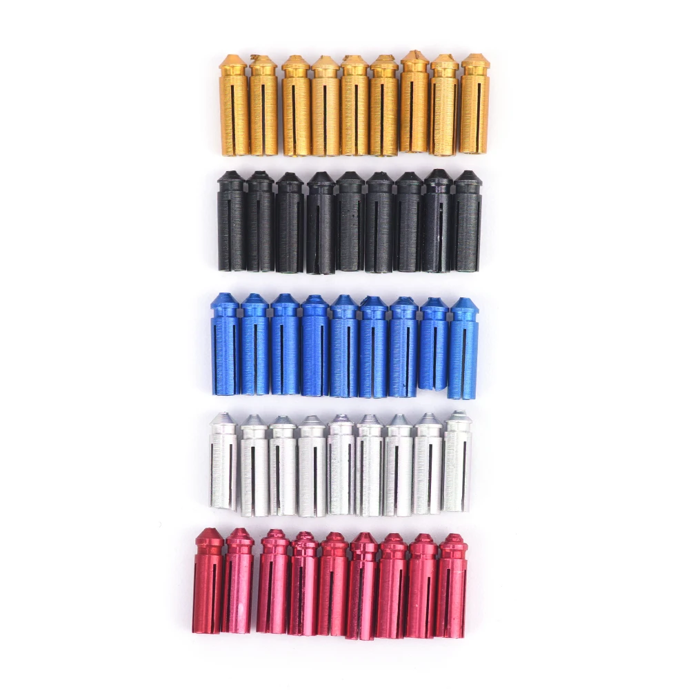 

9pcs Aluminum Alloy Darts Flight Savers Dart Wing Tail Protector Steel Soft Tip Darts Accessories 5color