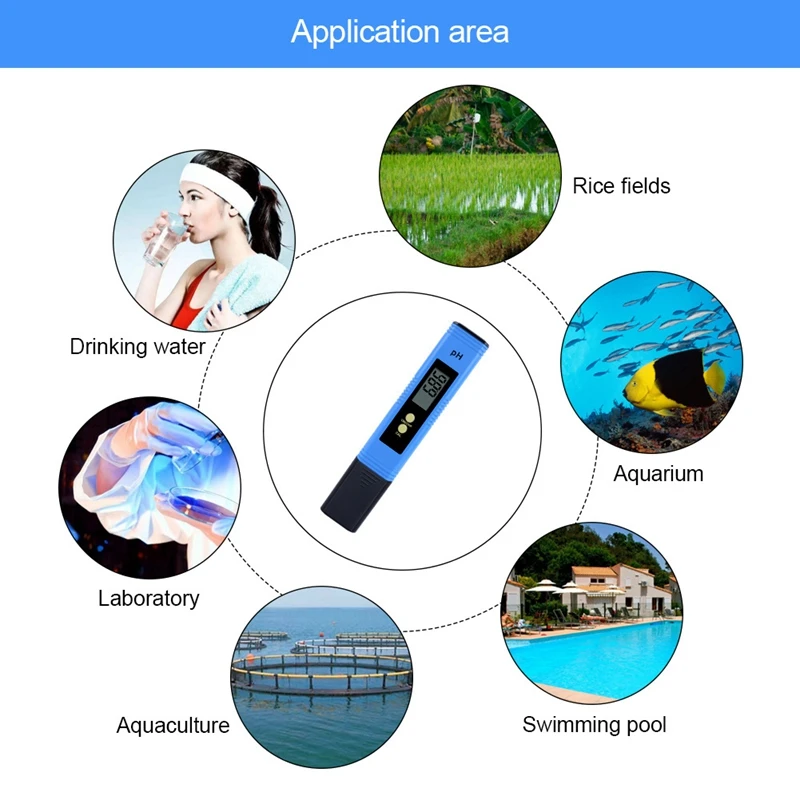 Фото 2Pcs Digital PH Meter Tester 0-9990Ppm TDS EC LCD Water Purity PPM Aquarium Filter Инструменты 2Pcs Digital PH Meter Tester 0-9990Ppm TDS EC LCD Water Purity PPM Aquarium Filter Инструменты