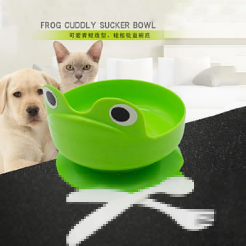 Контейнер для еды миска собак бутылочка ПЭТ Диспенсер Пластиковая форма милой