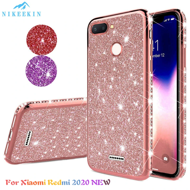 Алмазный блестящий чехол для Xiaomi 10 Note Lite 9T CC9 8 SE 6X A3 A2 телефона Pro 8T 8A 6A 7A 6 Pro|Бамперы|