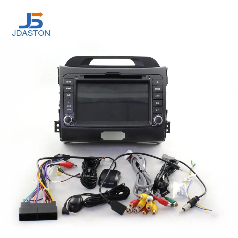 JDASTON Android 10,0 автомобильный dvd-плеер для KIA Sportage 3 2010-2012 2013 Мультимедиа gps навигация 2 Din автомагнитола стерео