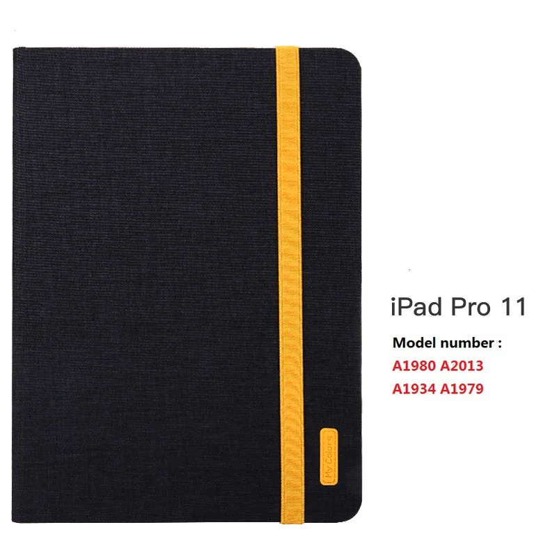 For iPad Pro 11 Высококачественный чехол для iPad pro 11, ударопрочный силиконовый чехол из искусственной кожи с подставкой и функцией автоматического сна для iPad pro 12,9, чехол s funda - Цвет: For iPad Pro 11