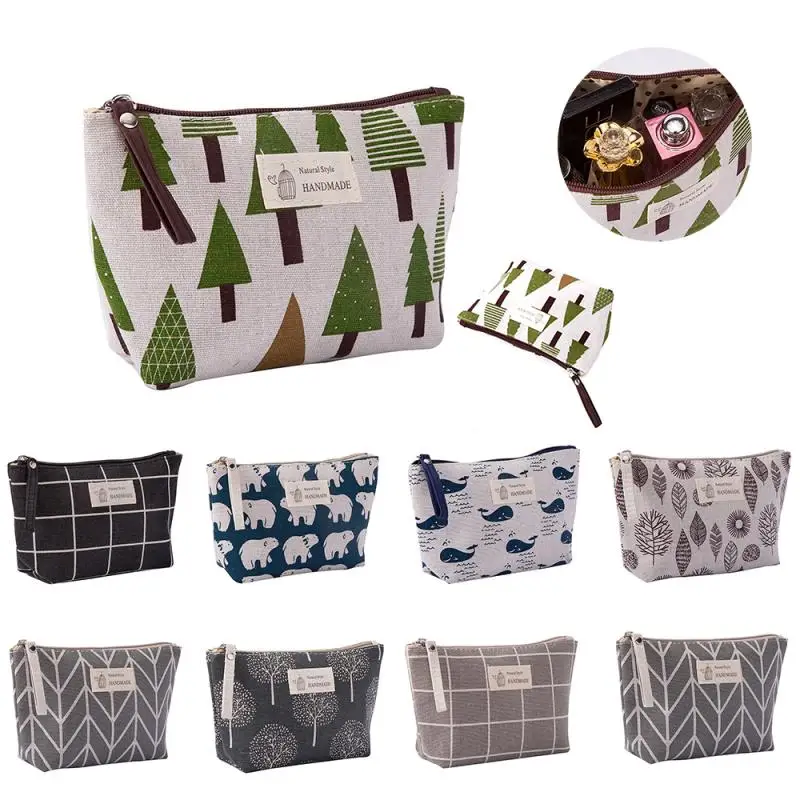 Многофункциональная косметичка органайзер на молнии дорожная сумка для