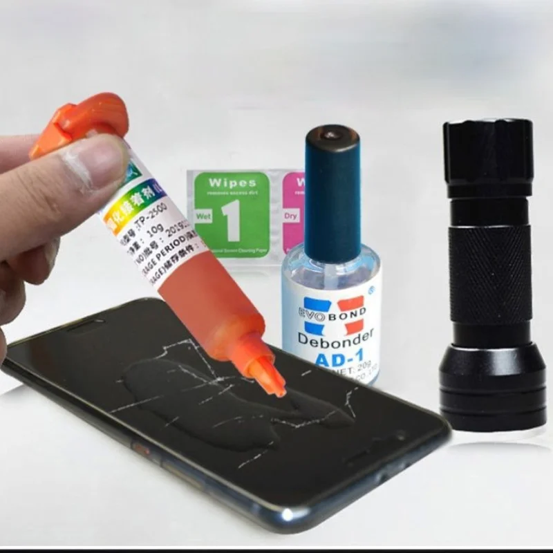 

Uv Glue Adhesive Glue Cell Phone Repair Tool for Touch Screen Repairs for Iphone Huawei Touching Glass Repairing Tools Supplies