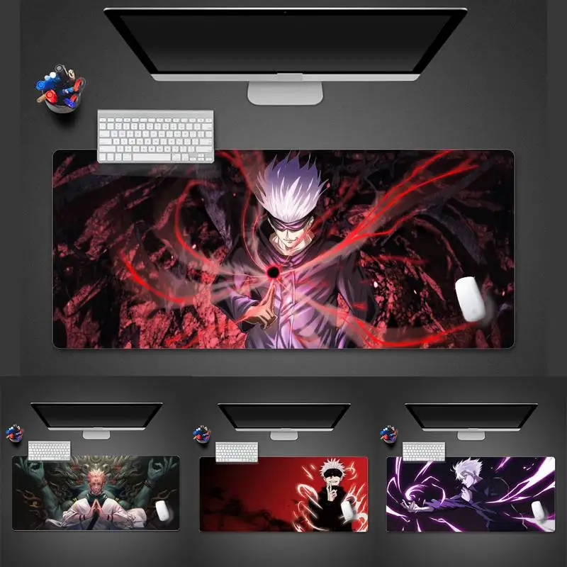 

Jujutsu Kaisen anime Customized Gaming mousepad Desk Table Protect Gamer Office Large Mouse Mat pad X XL Non-slip Laptop Cushion