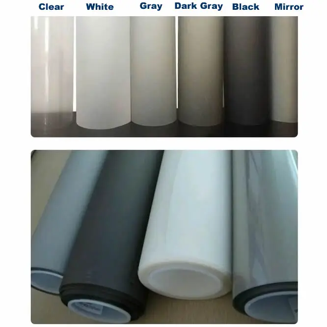 60 &quot1 квадратный метр клейкая белая цветная задняя проекционная пленка/фольга