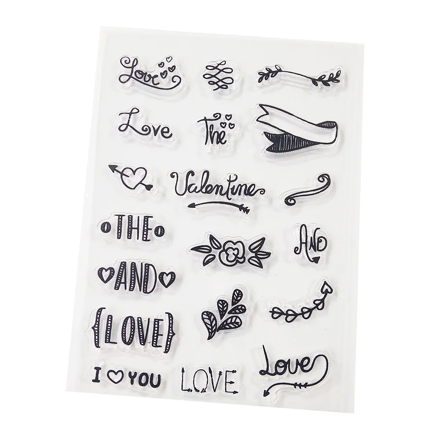 Штамп для скрапбукинга прозрачный упак./лот мм 1 шт | Дом и сад