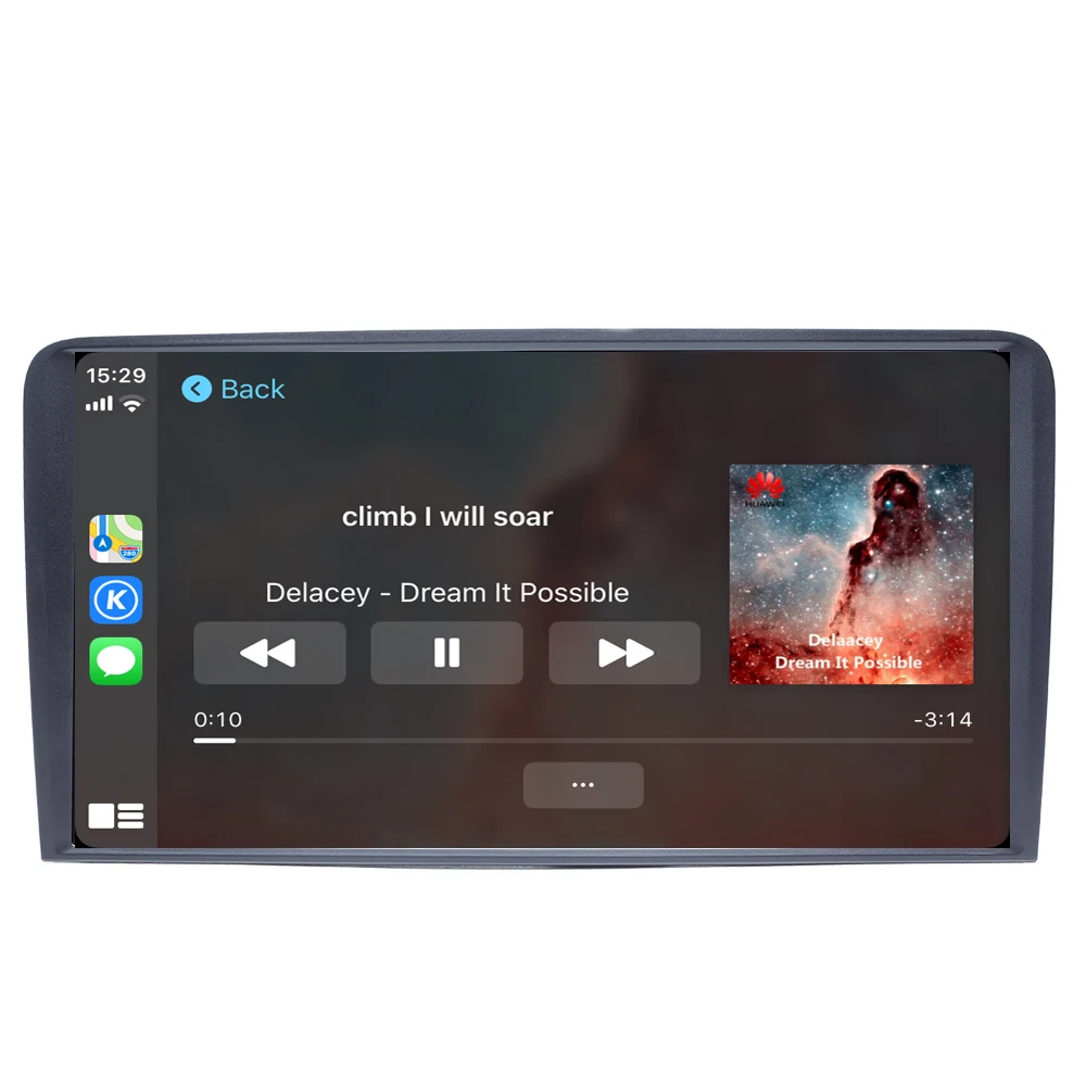 Специальный автомобильный DVD GPS Navi с CarPlay для Audi A3 8P 2003 2012 S3 2006 RS3 Sportback 2011