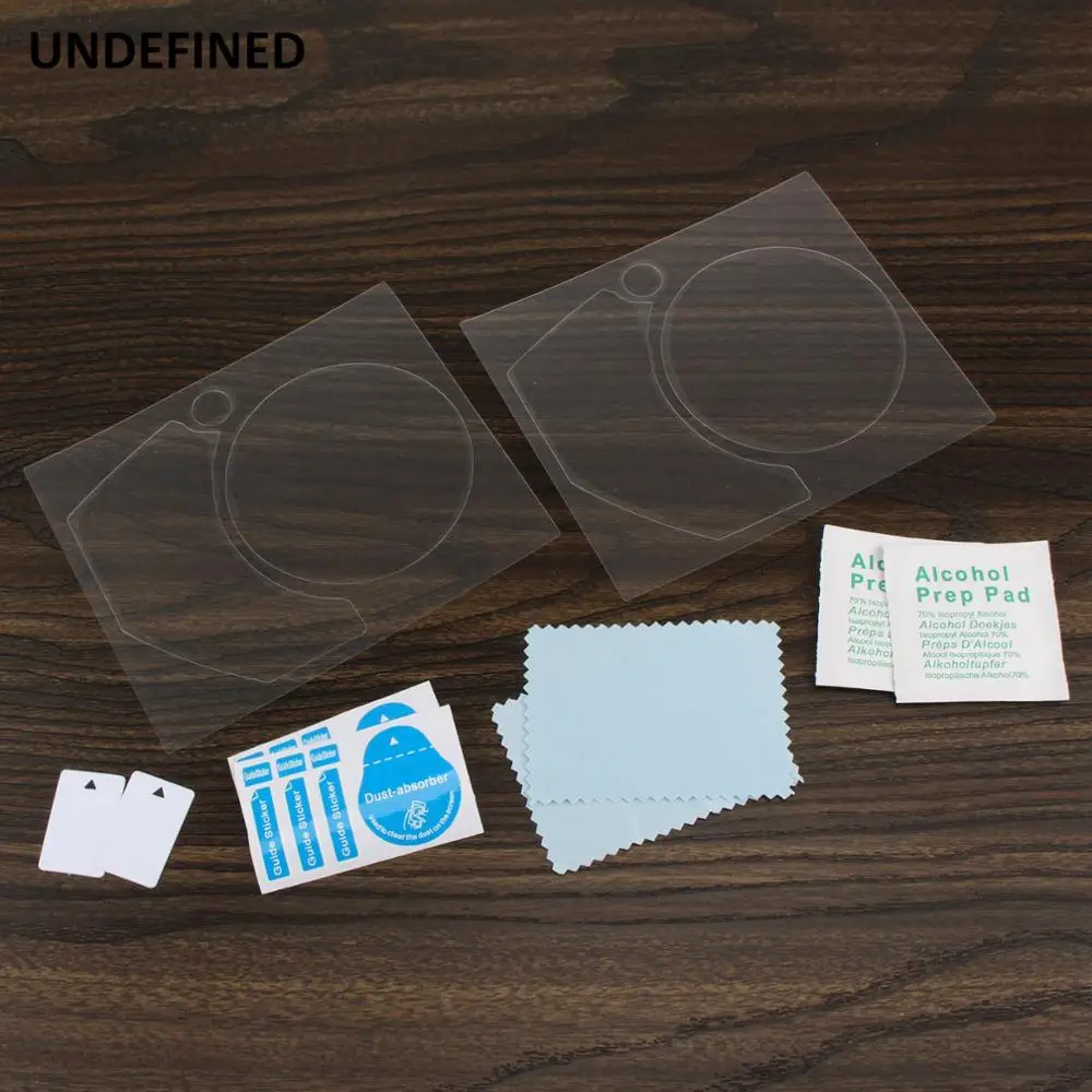 2 комплекта Защитная пленка для экрана приборной панели мотоцикла Наклейка