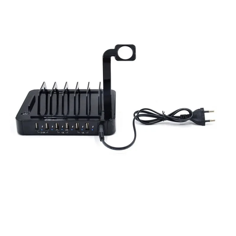 

Creative New 6 USB Mobile Phone Charger Bracket Multi-port USB Multi-function Smart Phone Tablet Charging Station