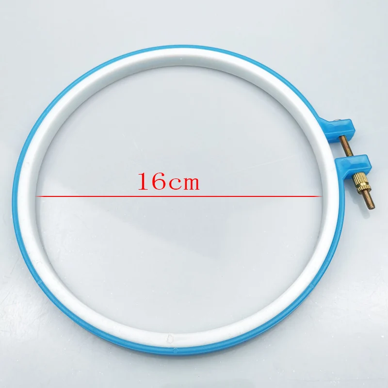 18cm inside 16cm 8-26 см Пластиковый крестик, регулируемый инструмент для шитья, пластиковая вышивка, крестиком, кольцо, фоторамка, товары для дома, разные цвета - Цвет: 18cm inside 16cm