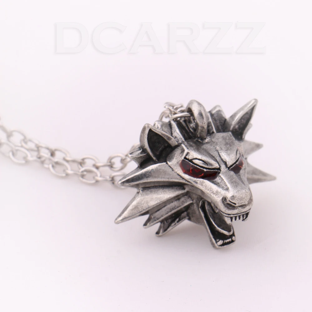 Ведьмак 3 игра Дикая Охота кулон ожерелье Геральт Косплей металлические