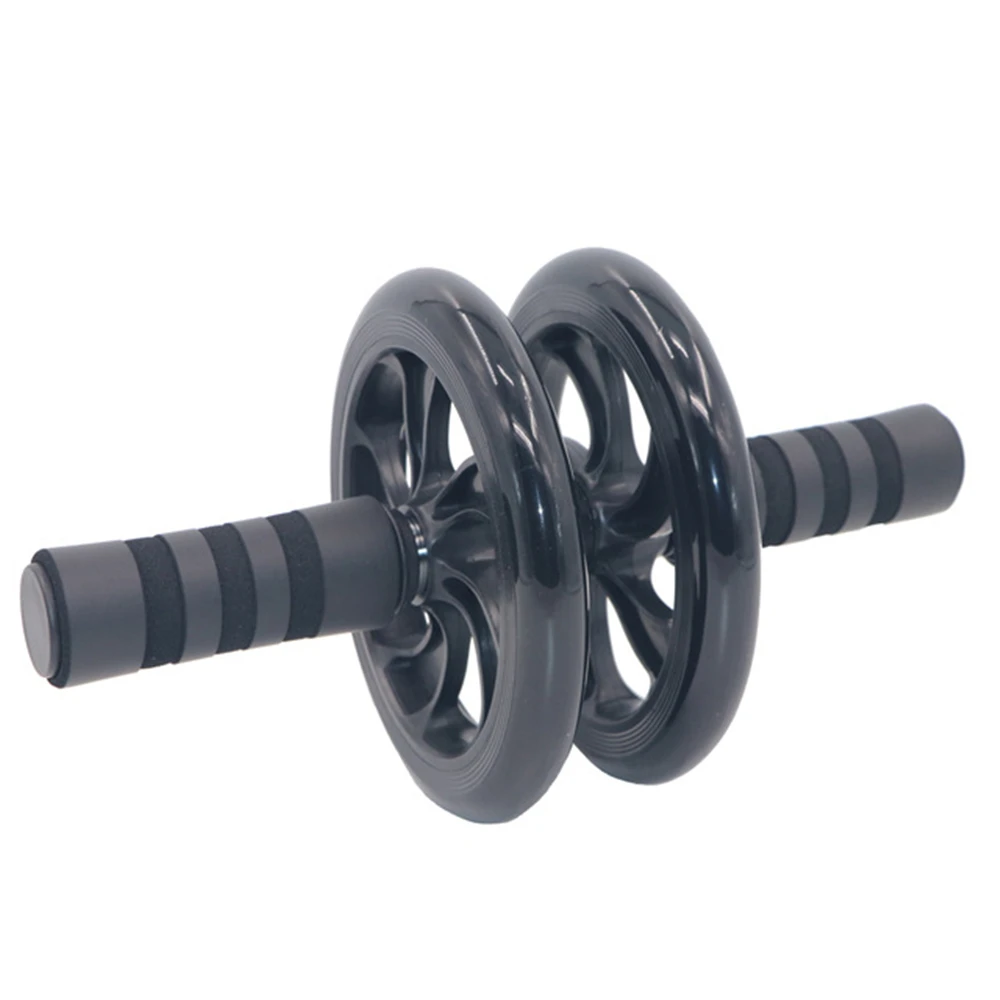 Дважды колесный обновлен Ab пресса Пресс колесные ролики тренажерный зал