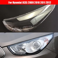 headlight lens for hyundai ix35 2009 2010 2011 2012 headlamp cover replacement front car light auto shell