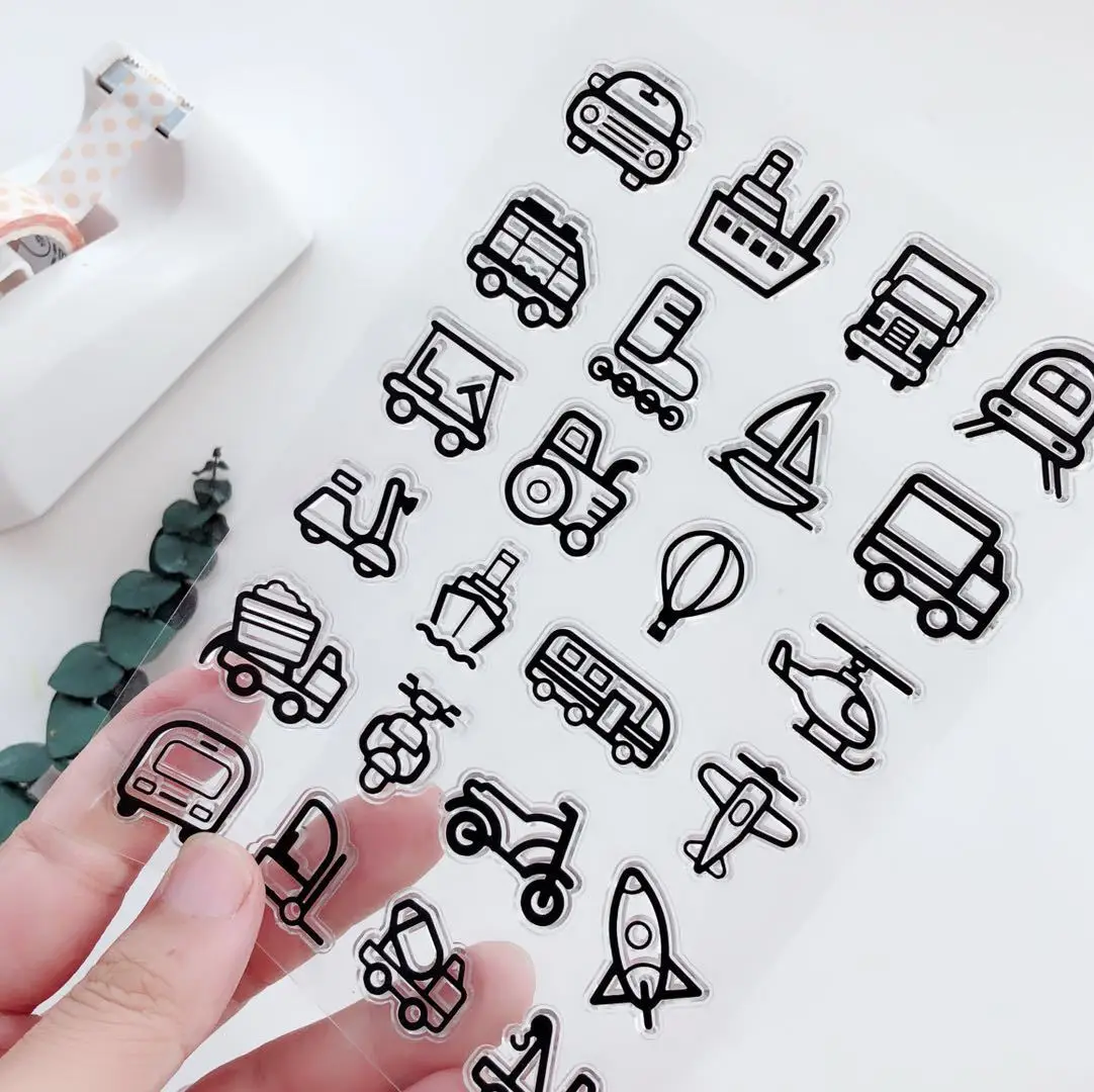 Штампы для скрапбукинга бумага цвет в ассортименте|Штампики| |