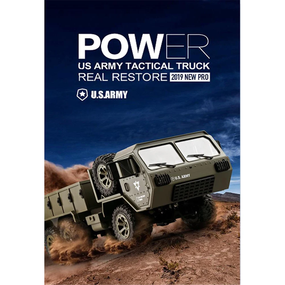 RCtown Fayee FY004A 1/16 2 4G 6WD Радиоуправляемая машина с пропорциональным контролем армия
