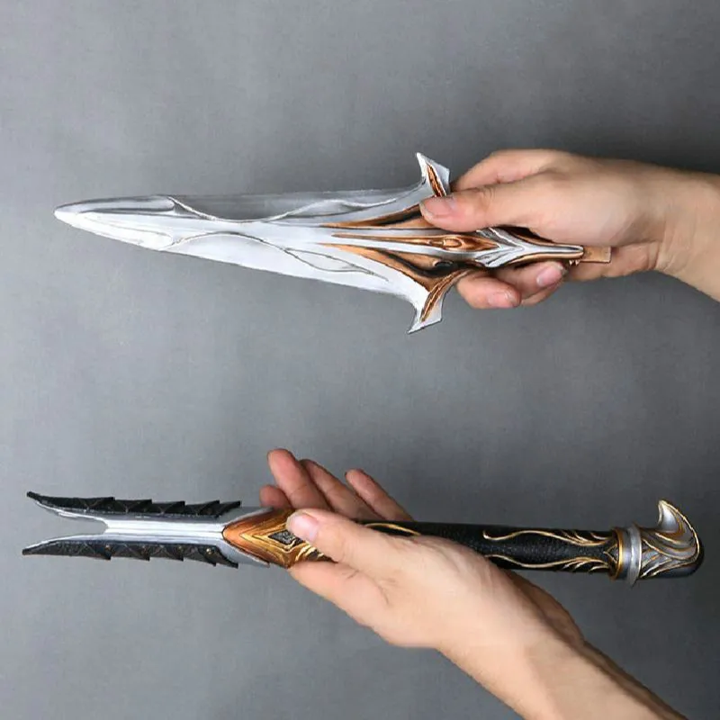 Новинка полимерное оружие 55 см копье реквизит Модель для сборки пленки косплея